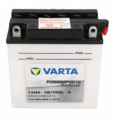 VARTA Powersports Freshpack 12V 9Ah left+ 12N9-3B/YB9L-B 509015008A514