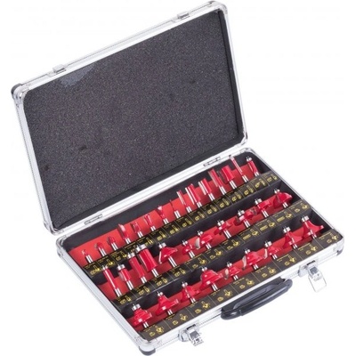 fréza tvarová do dreva 8mm sada 35ks