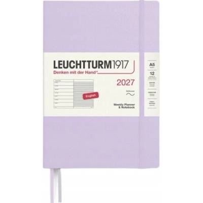 Leuchtturm1917 A5 Týdenní 2027 Lilac