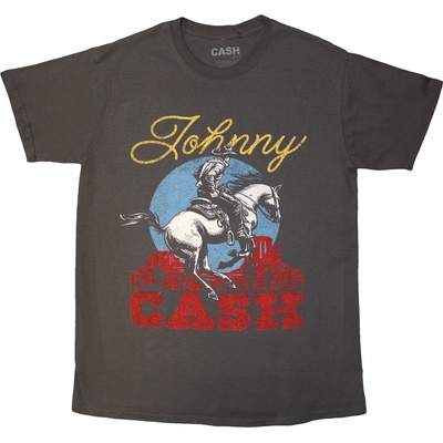 Johnny Cash Gallop Charcoal Grey M Риза (JCTS25MC02)