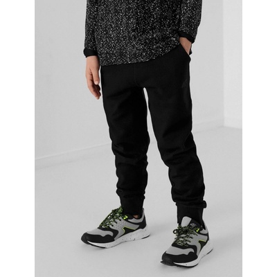 Chlapčenské teplákové nohavice typu jogger JSPMD001 čierna
