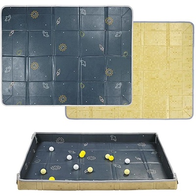 Taf Toys Двустранна подложка за игра с топки Taf Toys - Fold ′n Fun, тъмносиня (TT13585)