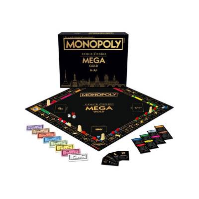 Monopoly MEGA Gold: Česká Republika