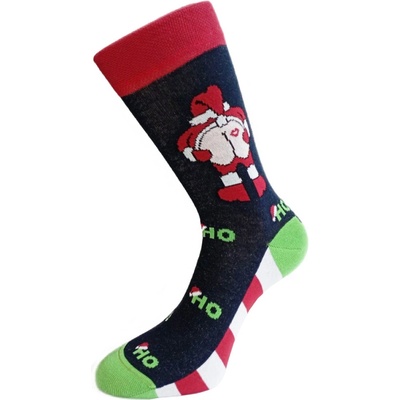 VFstyle Vánoční ponožky SANTA KISS 1 ks