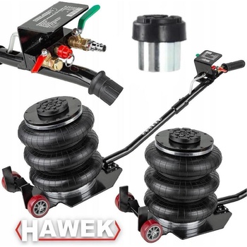 HAWEK Крик пневматичен балон, 3.5 тона с 3 възглавници, hawek hw-1013 (hw-1013)