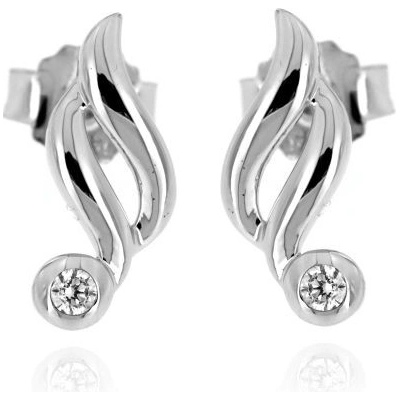 Zlatnictví U Kostela náušnice lístečky na pusetu 7767