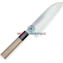 Hokiyama nůž Santoku 165 mm Tosa-Ichi White Octagonal