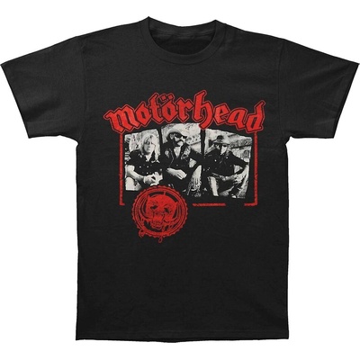 Motörhead Stamped Black L Риза (<![CDATA[MHEADTEE40MB03]]>)