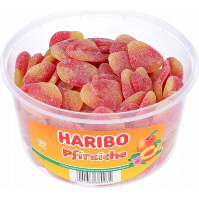 Haribo Pfirsiche želé broskyne cukríky 1350 g