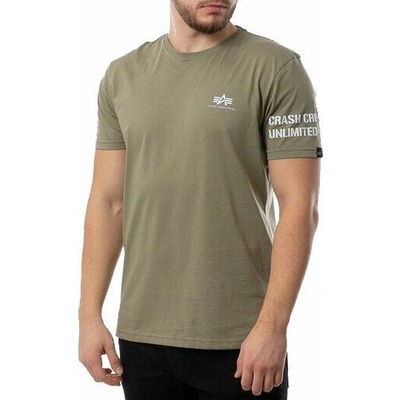 Alpha Industries tričko Unlimited T olivové