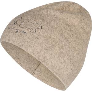 Sterntaler Детска зимна шапка (beanie) Sterntaler Kids' Beanie Polar Bear Beanie - Braun Melange - размер 41 cm (904-5001-0114)
