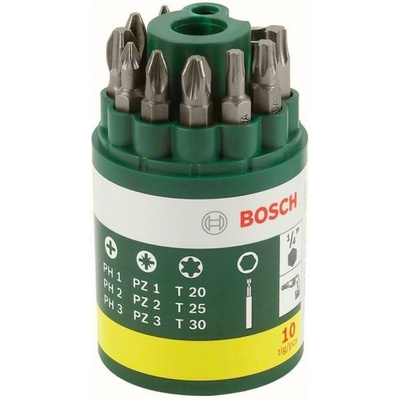 Bosch Комплект битове Bosch - 10 части (2607019452)