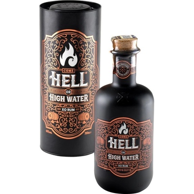 Rum Hell High Water XO 40% 0,7 l (tuba)