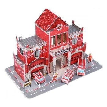 Fiesta Crafts 3D skládačka Hasičská stanice
