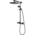 FDesign Душ колона с термостатичен смесител, матово черно FDesign Anima (FD5-ANA-7U-22)