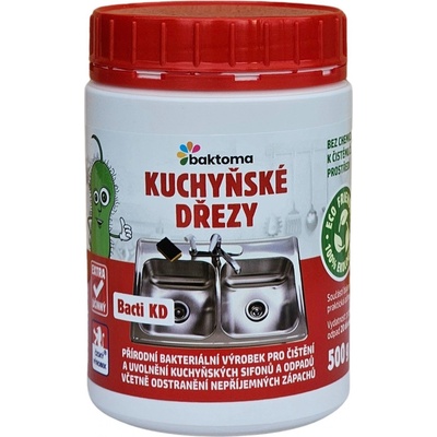 Baktoma Bacti KD bakterie do dřezu 0,5 kg