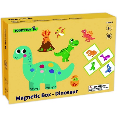 Tooky Toy - Магнитна книга, Динозаври