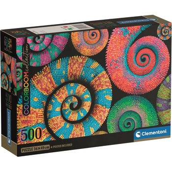 Clementoni Пъзел Clementoni от 500 части - Завъртяни опашки (35529)