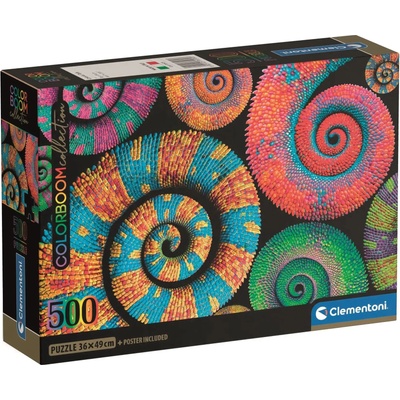 Clementoni Пъзел Clementoni от 500 части - Завъртяни опашки (35529)