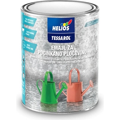 HELIOS TESSAROL Email na pozinkovaný plech biela 0,75L