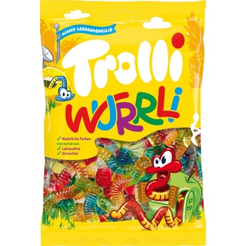 Trolli Wurrli Плодови земни червеи 200гр