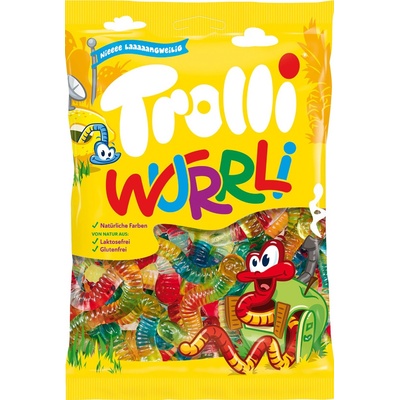 Trolli Wurrli Плодови земни червеи 200гр