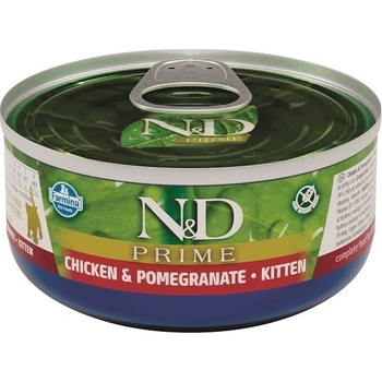 N&D Cat Prime Kitten Chicken&Pomegran 70 g