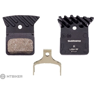 Brzdové destičky SHIMANO L05A-RF polymerové s chladičem