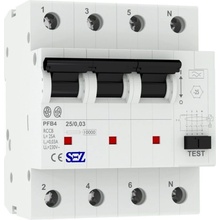 SEZ PFE4 25/0,03 25 A 400 V PFE4 25/0,03