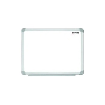 Office products Бяла магнитна дъска с алуминиева рамка 120х240см