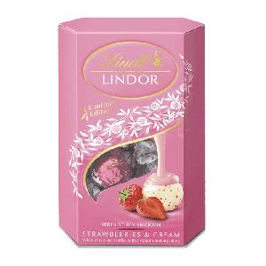 Lindt Линдор Ягоди и крем пралини 200гр