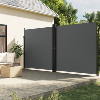 vidaXL Zatahovací boční markýza krémová 200 x 600 cm – Hledejceny.cz