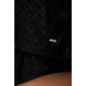 BOSS пижама тип риза дамска от вискоза B Monogram_Top (50561023)