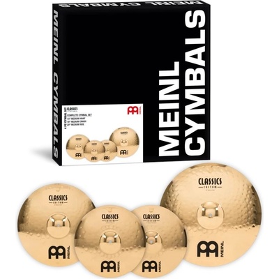 Meinl Classics Custom Brilliant Complete Cymbal Set