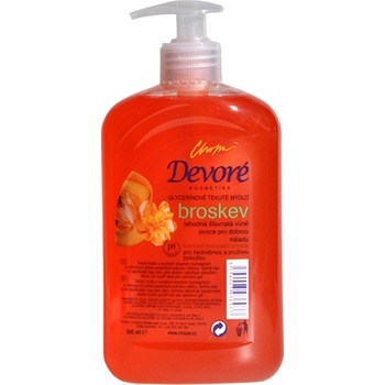 Chopa Devoré tekuté mýdlo broskev pumpička 500 ml