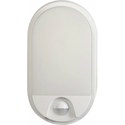 Eurakles Darja s pohyb. senzorom 15 W, 1500 lm, IP54, 21,2 × 11,9 × 4,4 cm, biele