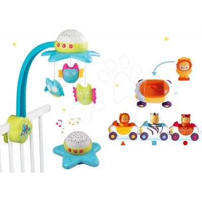 Smoby set Star Cotoons 2v1 so sovičkami a autíčka Imagin Car