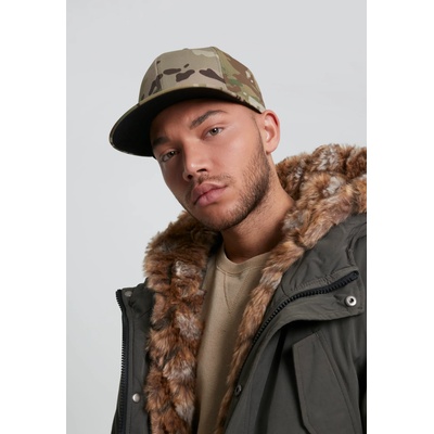 Urban Classics Шапка с козирка в бежов камуфлаж Classic SnapbackUB-6089MC-01394 - Бежов, размер one size