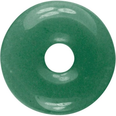Milujeme Kameny Avanturín zelený - donut cca 2 cm