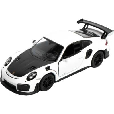 Kinsmart Метална количка Kinsmart - Porsche 911 GT2 RS, 1: 36, бяло-черна (57119)