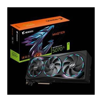 Gigabyte AORUS GeForce RTX 5070 Ti MASTER 16G - OC Edition - graphics card - GeForce RTX 5070 Ti - 16 GB