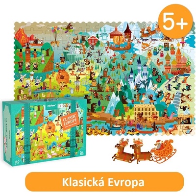 MiDeer Klasické Európa 180 dielov