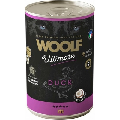 Woolf Ultimate Adult Dog Duck and Coconut oil 400 g
