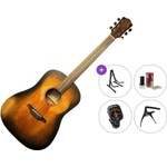BromoGuitars BAR1H HS Premium SET Historic Sunburst Акустична китара