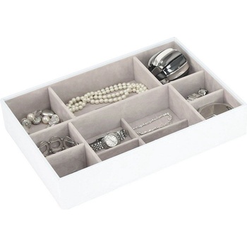 Stackers Ковчеже за бижута Stackers 11 камери supersize бяло-бежово (73110)