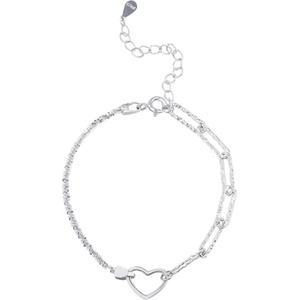 Silenti Jewelry Сребърна гривна "Любвеобилност