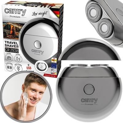 Camry CR 2938 strieborný