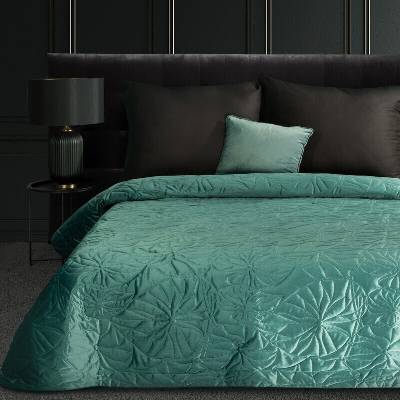 Takoy LIMITED COLLECTION Přehoz na postel SALVIA 1 s reliéfním motivem leknínu-HF-392588 300 x 260 cm