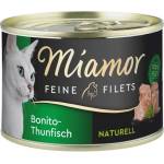 Miamor Feine Filets Naturell тунец Bonito 156 г