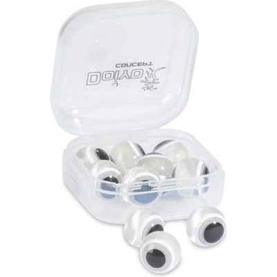 Doiyo skleněné korálky s okem White 10mm 10s